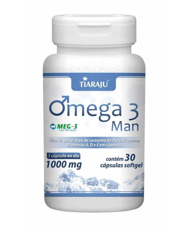 Omega 3 Man 30 cápsulas 