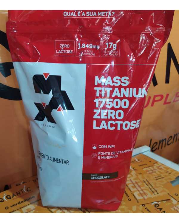 Mass Titanium 17500 Zero Lactose 2,4kg