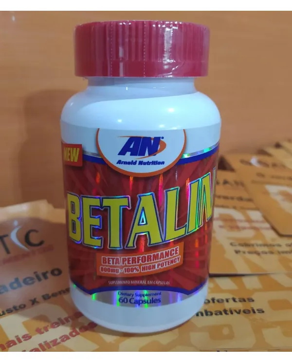 Betalin 800mg 60cáps(Beta Alanina) Importado