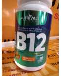 Vitamina B12 60 capsulas 500mg Nutrivale