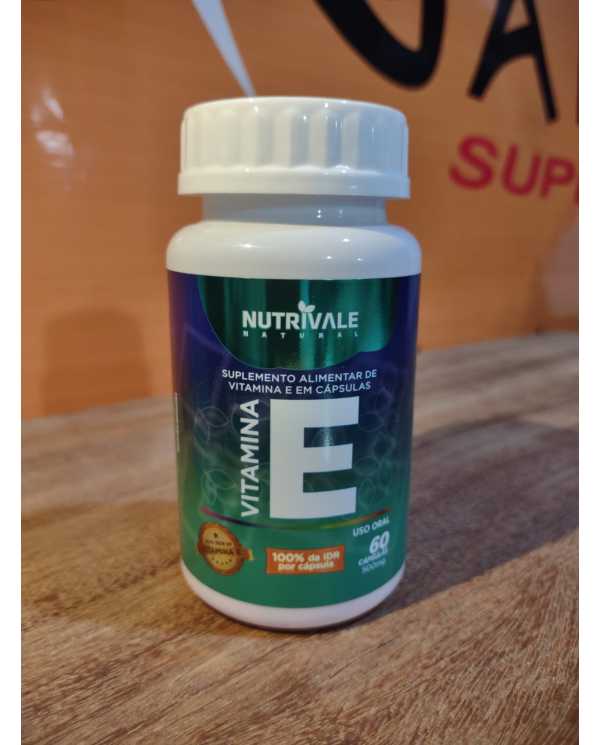 Vitamina E 60 cápsulas - Nutrivale