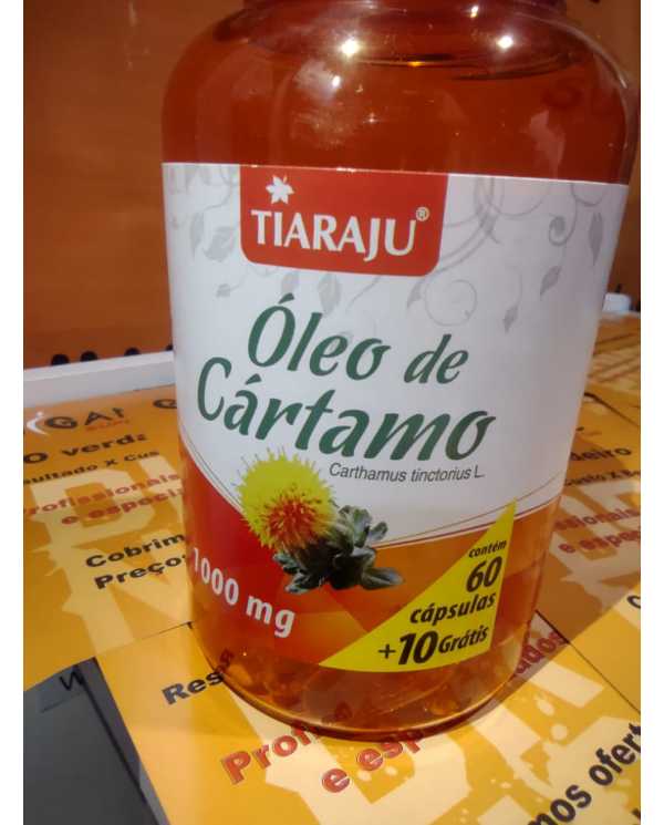 óleo de cártamo 70cápsulas 1000mg