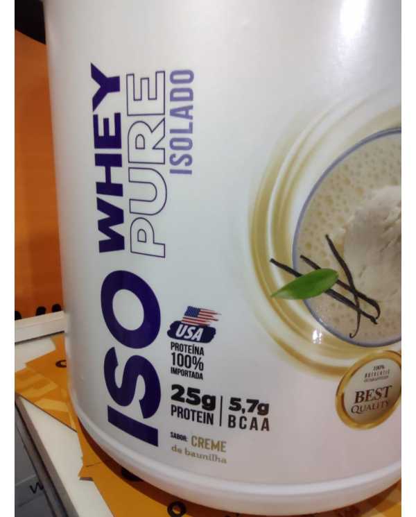 Iso Whey Pure Isolado 1,8kg Nutrata