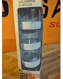 Comprar Estojo Multiuso - Conjunto com 4 potes — Gigantic Suplementos Estojo Multiuso - Conjunto com 4 potes