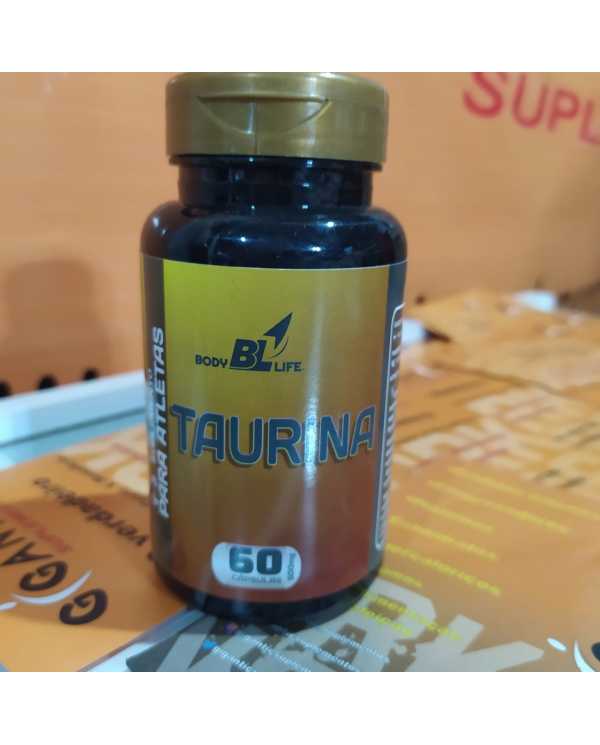 Taurina 500mg 60 cápsulas Bodylife