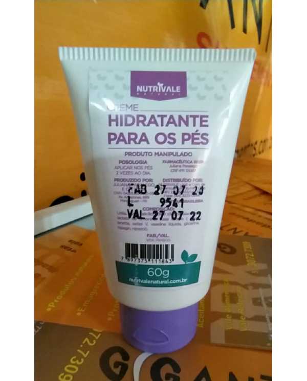 Hidratante para os pés 60g