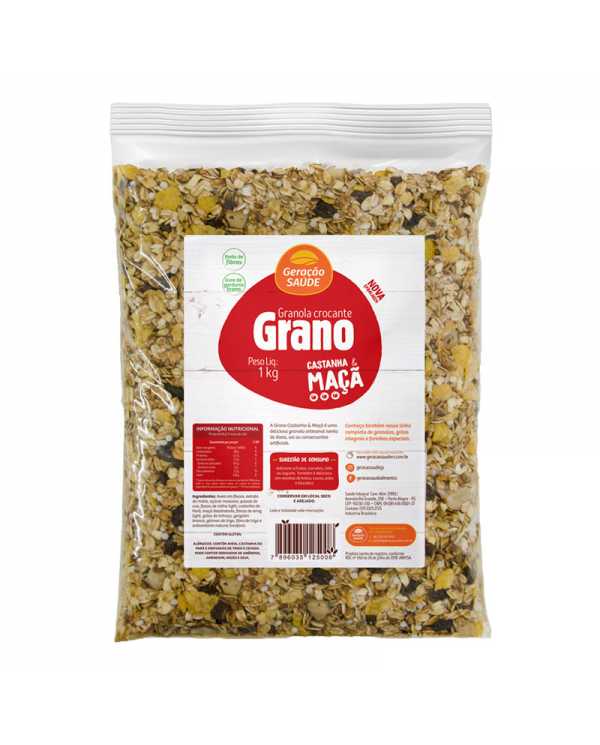 Grano Castanha e Maçã 1kg