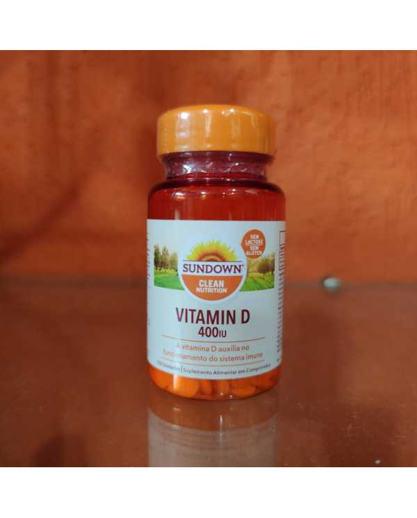 Vitamina D 400IU Clean Nutrition 100 Comprimidos