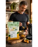 Comprar Açafrão Cúrcuma em Pó 250g Chás e Temperos JMF Sem Glúten — Gigantic Suplementos Açafrão Cúrcuma em Pó 250g Chás e Temperos JMF Sem Glúten