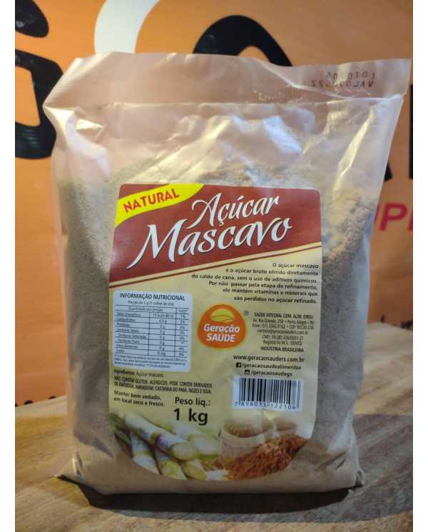 Açúcar Mascavo 1kg