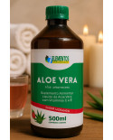 Aloe Vera 7 Elementos com Vitaminas C e E Sabor Morango 500ml Suplemento Alimentar Líquido Aloe Vera 7 Elementos com Vitaminas C e E Sabor Morango 500ml Suplemento Alimentar Líquido