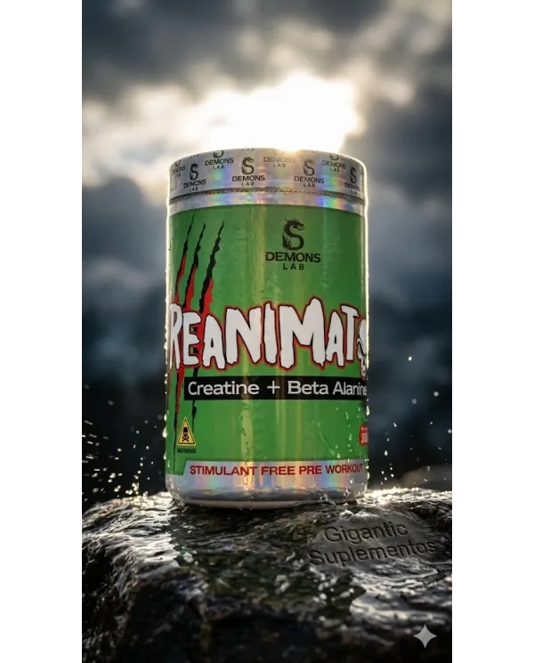 Reanimator Demons Lab 300g – Creatina + Beta Alanina | Pré-Treino Sem Estimulantes Reanimator Demons Lab 300g – Creatina + Beta Alanina | Pré-Treino Sem Estimulantes