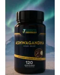Ashwagandha 7 Elementos 120 Cápsulas 500mg – Ginseng Indiano Suplemento Alimentar Natural