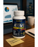 Ative Sec Nutrivale 500mg 60 Cápsulas – Suplemento Alimentar com Colágeno, Cafeína, Laranja Moro, Chá Verde e Vitaminas