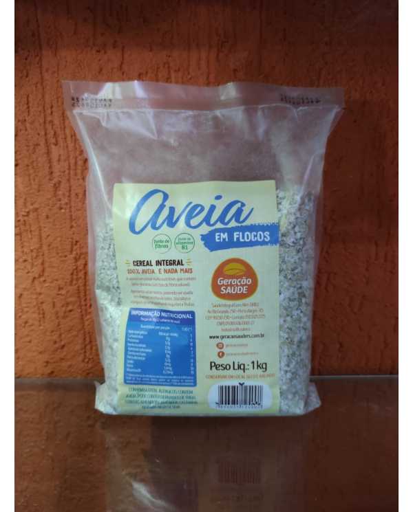 Aveia em Flocos Finos 1kg