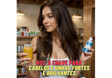 UNHAS SAUDÁVEIS E CABELOS LINDOS COM A VITAMINA B12