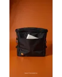 Bolsa Térmica Prottector 6 Litros 24x22x15cm Preta com Alça Ajustável