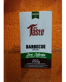 BARBECUE 200G 20 UNIDADES DE 10G ZERO SÓDIO CALORIAS AÇÚCAR