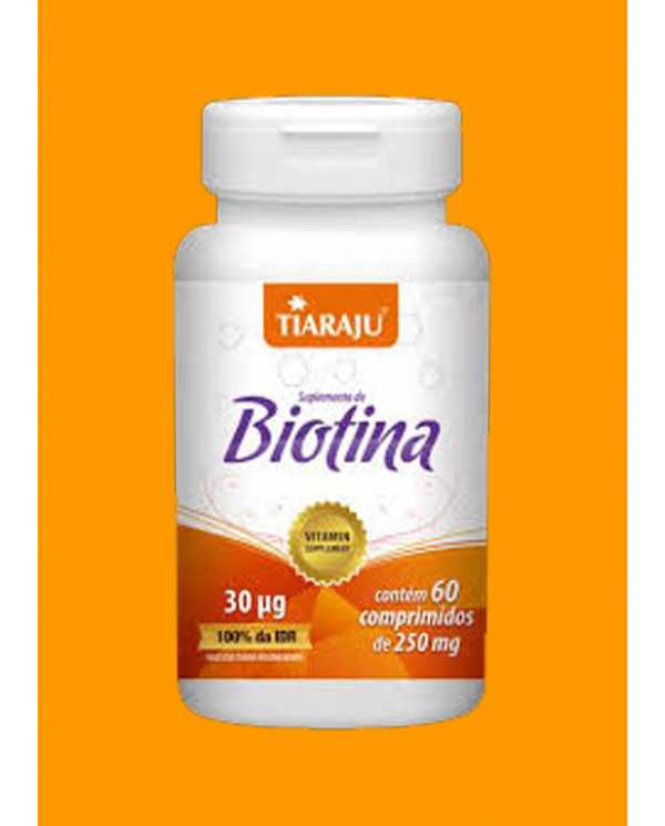 Biotina 60 Comprimidos Tiaraju