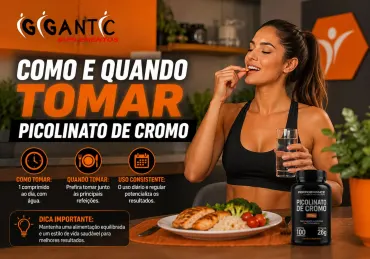 COMO E QUANDO TOMAR PICOLINATO DE CROMO: GUIA SIMPLES