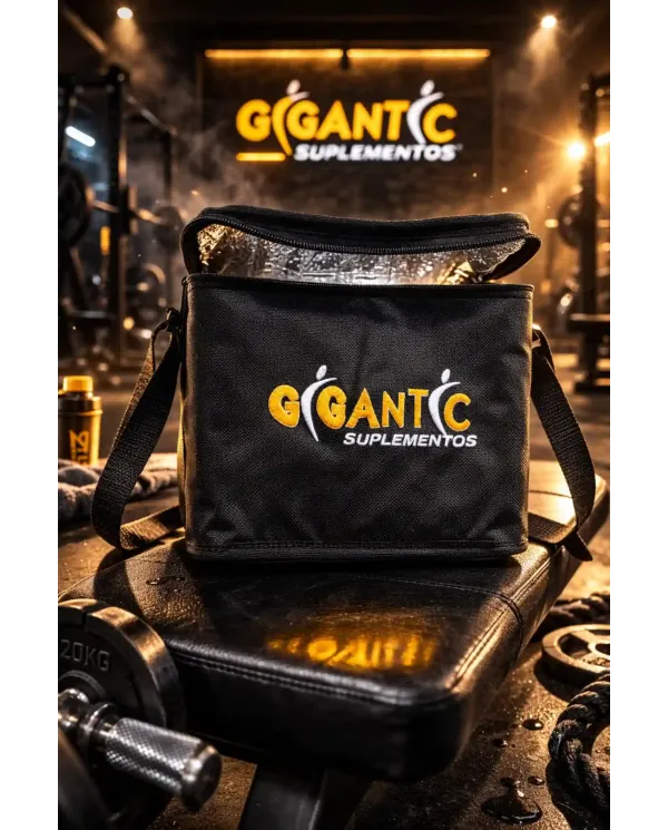 Bolsa Térmica Gigantic Suplementos com Alça e Revestimento Interno Isotérmico