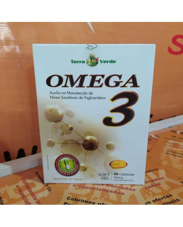 Omega 3 60 cápsulas soft gel - Terra Verde