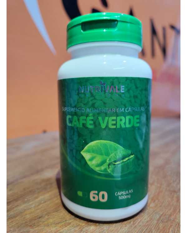 Café Verde 60 cápsulas - Nutrivale