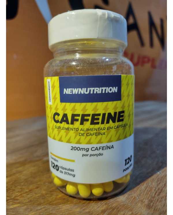 Caffeine 120cáps New Nutrition