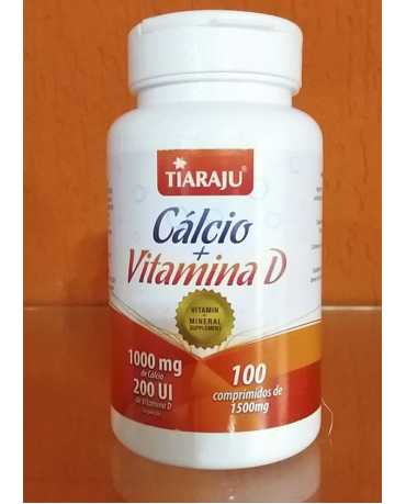 Calcio + Vitamina  D 100 comp de 1500mg
