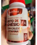 Comprar Cloreto de Magnésio P.A. com Cálcio e Vitamina D 120 cápsulas - Nutrivale — Gigantic Suplementos Cloreto de Magnésio P.A. com Cálcio e Vitamina D 120 cápsulas - Nutrivale