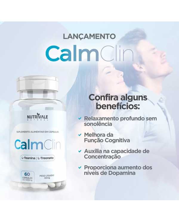 Calmclin nutrivale 60 cápsulas 500mg