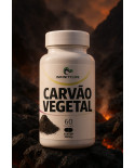 Carvão Vegetal Infinity Life 500mg com 60 Cápsulas – Suplemento Natural Detox