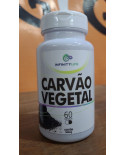 Carvão Vegetal Infinity Life 500mg com 60 Cápsulas – Suplemento Natural Detox