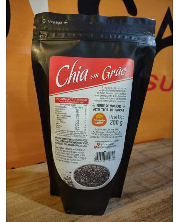 Chia em Grão 200g