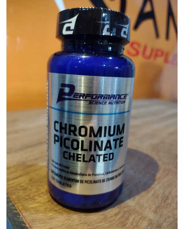 Chromium Picolinate Chelated(picolinato Performance) 100tabletes