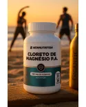 Comprar Cloreto de Magnésio P.A. NewNutrition 260mg - 90 Cápsulas - Suplemento Mineral para Músculos e Ossos — Gigantic Suplementos Cloreto de Magnésio P.A. NewNutrition 260mg - 90 Cápsulas - Suplemento Mineral para Músculos e Ossos