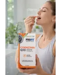 Comprar Coenzima Q10 200mg + Vitamina E 20mg 60 cápsulas Profit Labs - Suplemento Antioxidante Sem Glúten — Gigantic Suplementos Coenzima Q10 200mg + Vitamina E 20mg 60 cápsulas Profit Labs - Suplemento Antioxidante Sem Glúten