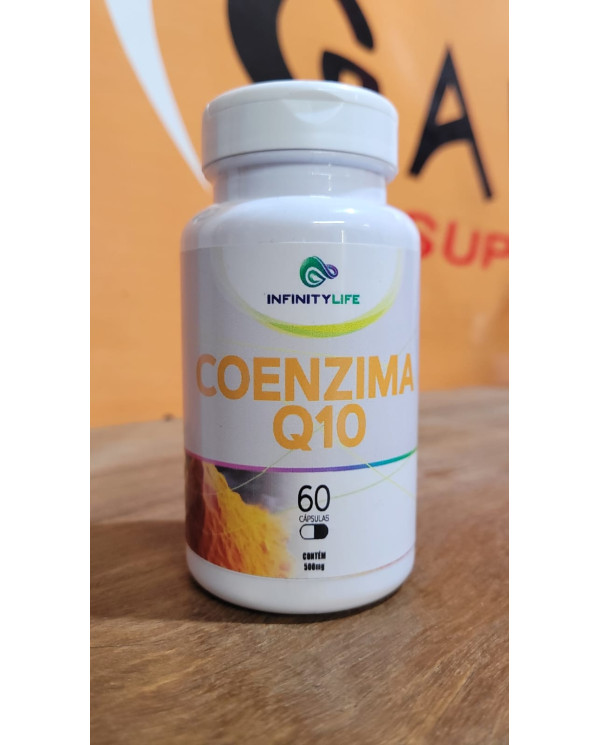 Coenzima Q10 500mg Infinity Life – 60 Cápsulas | Energia Celular e Antioxidante