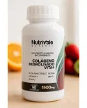 Colágeno Hidrolisado Vita+ Nutrivale 1500mg 90 Comprimidos com Vitaminas e Minerais - foto 4 de 5