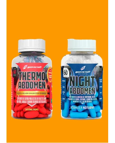  Combo Thermo Abdomen 60cáps + Night Abdomen 60cáps