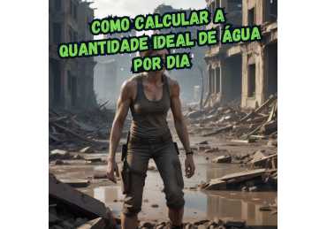 COMO ESTIMAR SUA INGESTÃO DE ÁGUA DIÁRIA