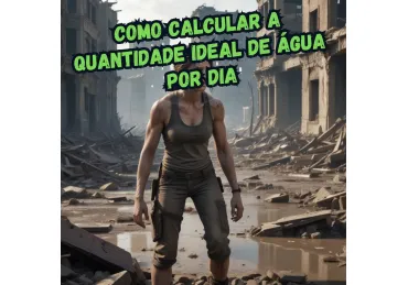COMO ESTIMAR SUA INGESTÃO DE ÁGUA DIÁRIA