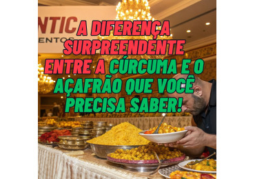 A GRANDE DISPUTA: CÚRCUMA VS. AÇAFRÃO – QUEM SAI NA FRENTE?