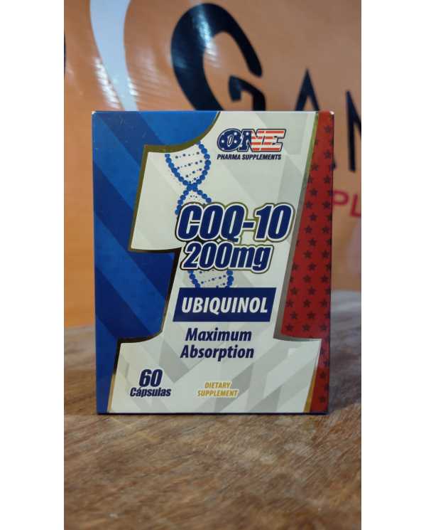 Coq-10 200mg Ubiquinol 60 capsulas - One Pharma 