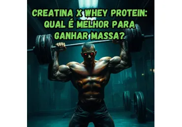 Creatina x Whey Protein: Qual é Melhor Para Ganhar Massa?