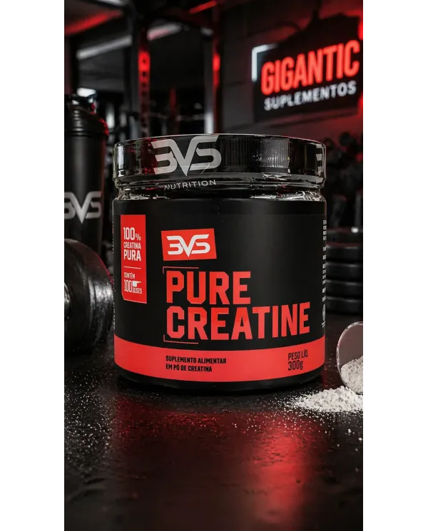 Creatina Monohidratada 100% Pura 3VS Nutrition 300g 100 Doses