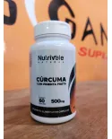 Comprar Cúrcuma com Pimenta Preta - Nutrivale — Gigantic Suplementos Cúrcuma com Pimenta Preta - Nutrivale