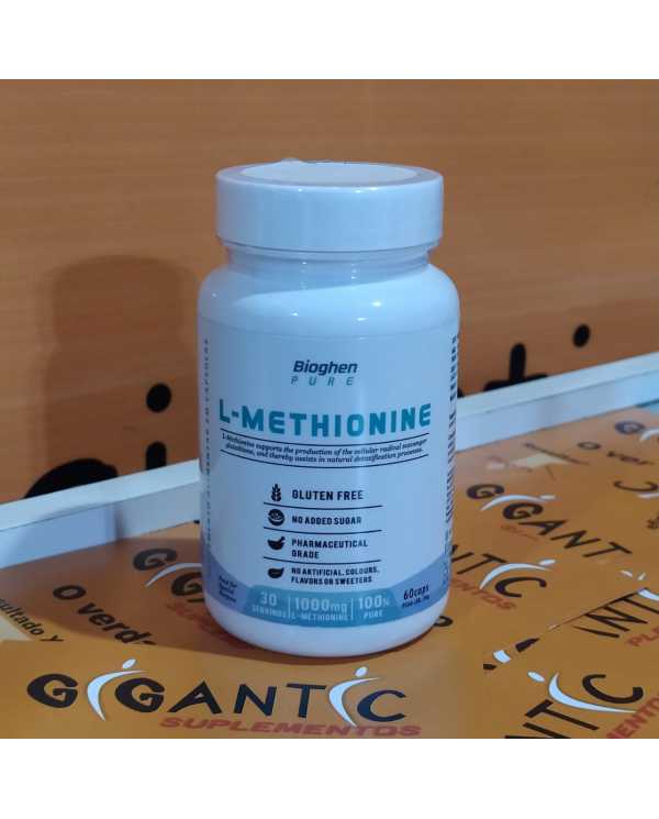 L-Methionine 1000mg 60 caps