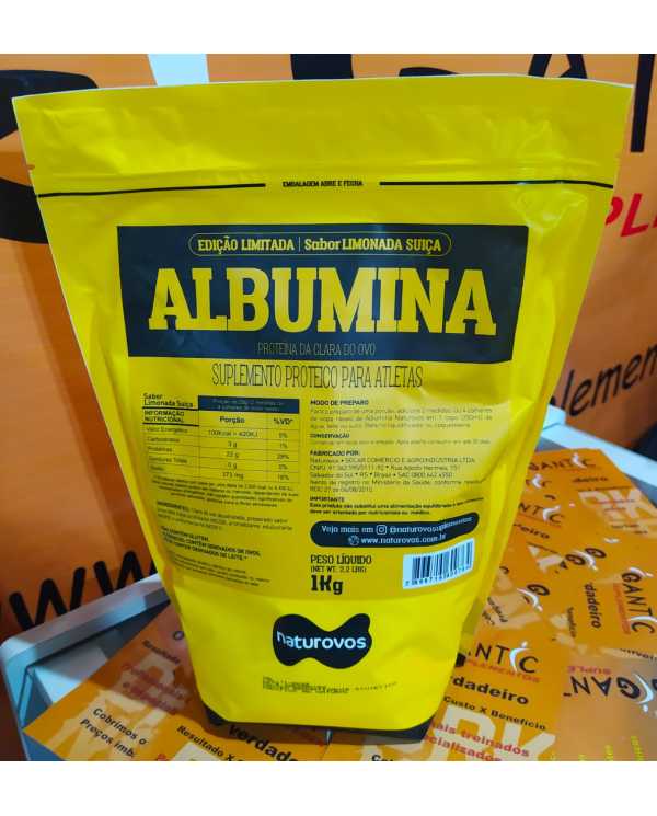 Albumina 1kg - NaturOvos