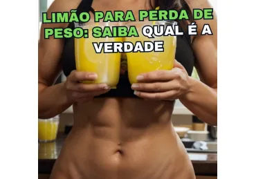 O PODER DO LIMÃO: VERDADE OU MITO NA JORNADA DE EMAGRECIMENTO?